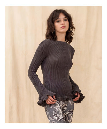 Sweater Tejido Diseño  Marca Vestite Y Andate