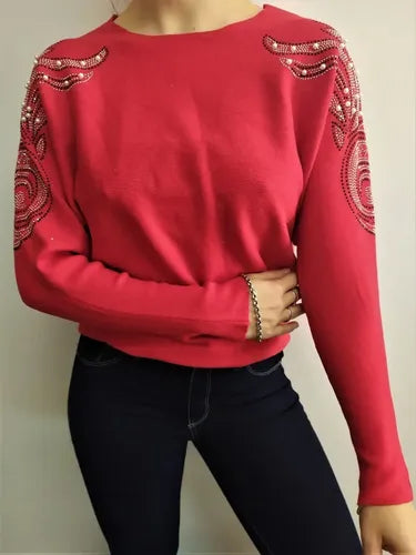 Sweater  Importado Strass (293)