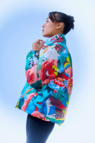 Campera De Abrigo Puffer Estampada Estampada L