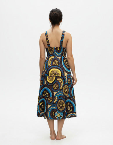 Solero Vestido Importado Estampado India Boho