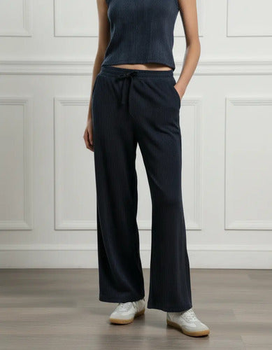 Pantalon Jogger Wide Leg De Morley