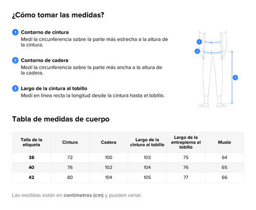 Pantalón Jean Ancho Denim Camisero