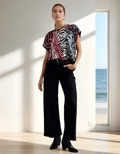 Jean Wide Leg Negro