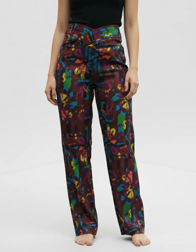 Pantalón Liviano Importado Estampado Colores