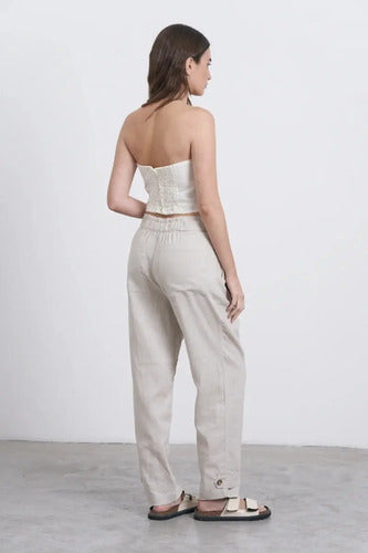 Pantalón De Lino