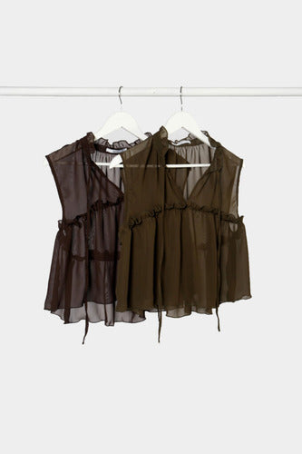 Blusa De Gasa