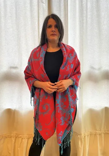 Pashmina Bufanda Bufandon Boho Mandalas Búlgaros Grande