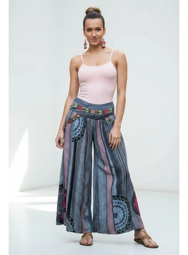 Pantalón Palazzo Extra Ancho