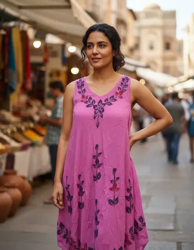 Vestido Solero India Hindú Talle Grande Nuevo 2da Selección