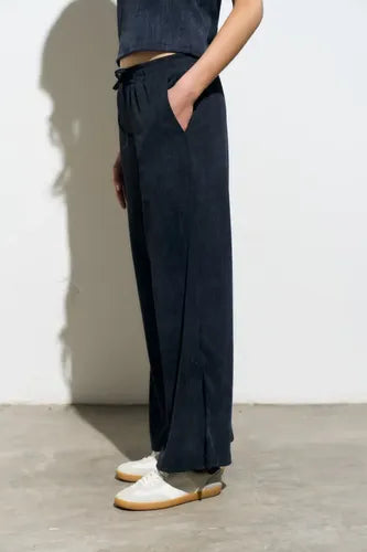 Pantalon Jogger Wide Leg De Morley