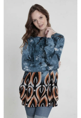Sweater De Lanilla Con Estampa. Importados  Varios Modelos
