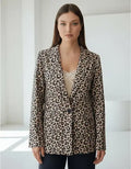 Saco Blazer Animal Print