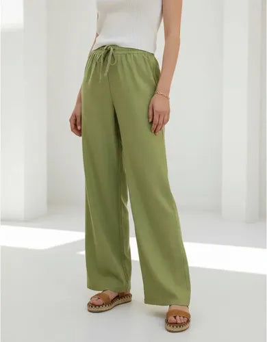 Pantalón Basico Palazzo De Lino