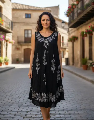 Vestido Solero India Hindú Talle Grande Nuevo 2da Selección