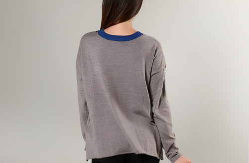 Sweater Tejido Básico Importado Tipo Buzo