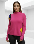 Sweater Apliques Colores Calidad! Fucsia Aplique S U