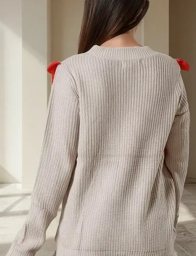 Sweater Con Volados Y Cierres