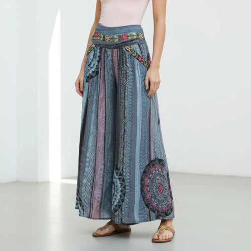 Pantalón Palazzo Extra Ancho