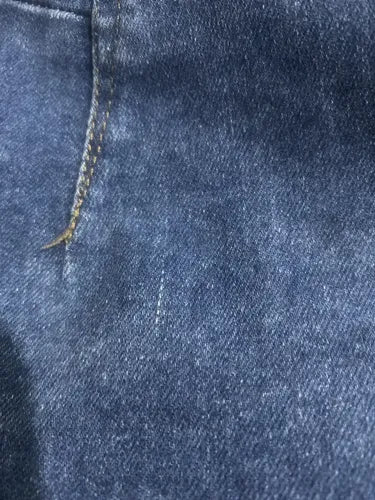 Vestido De Jean Elastizado Nuevo 2da Selección Azul Lisa 40