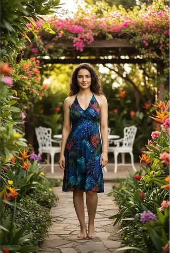 Vestido Solero Importado Estampado