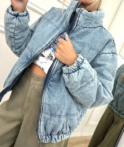Campera De Abrigo Puffer Jean