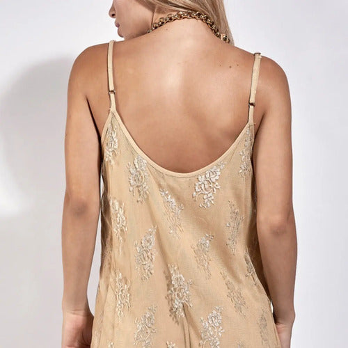 Vestido Lentejuelas Paillettes Fiesta Noche Jaipur Importado