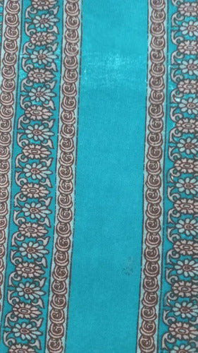 Vestido Solero Seda Hindu Talle Grande Nuevo 2da Selección Multicolor Estampado Único