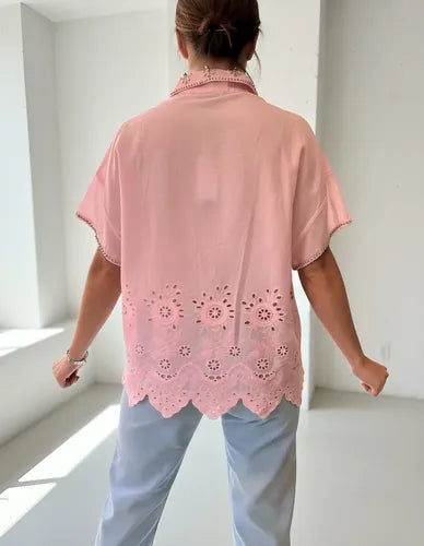 Camisa Blusa Importada Tipo Vars Broderie