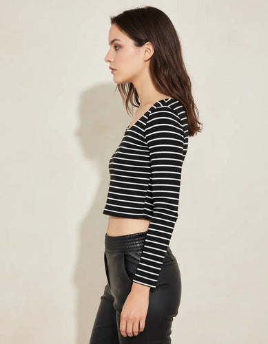 Remera Manga Larga Corta Diseño