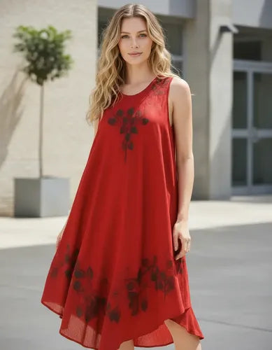 Vestido Solero Importado India Hindú Talle Grande Hasta Xxxl