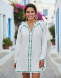 Camisa Blusa India Importada T/rapsodia Bordada Boho Bella Beige Bordado S