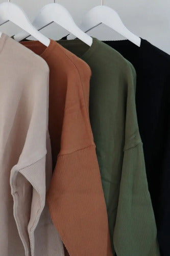 Sweater Tejido Grande Oversize