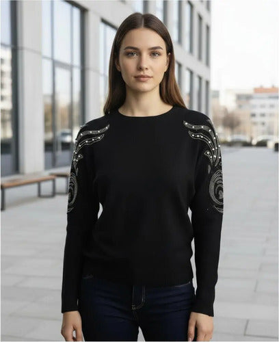 Sweater  Importado Strass (293)