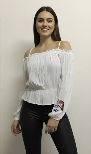 Camisa Blusa Paisana Importada