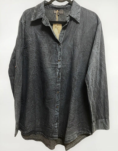 Camisa De Jean Importada Nevada Modelo Grande