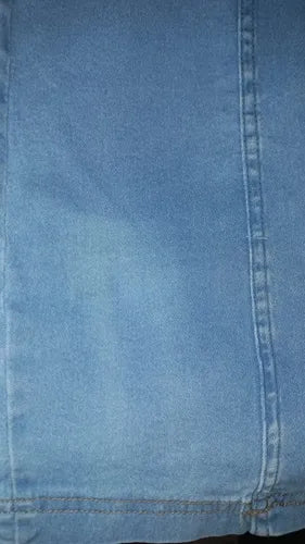 Vestido Jean Elastizado Strapless Denim Nuevo 2da Seleccion