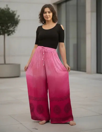 Pantalon Liviano Palazzo Importado