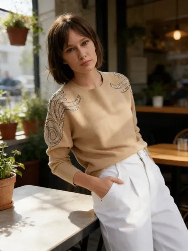 Sweater  Importado Strass (293)
