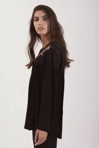 Blusa Camisa Bordada Importada Boho Tipo Vars India Style