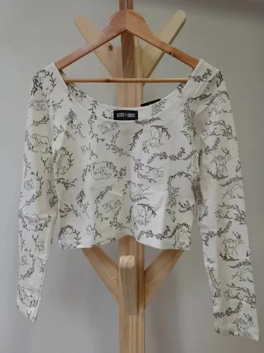 Remera Manga Larga Corta Diseño