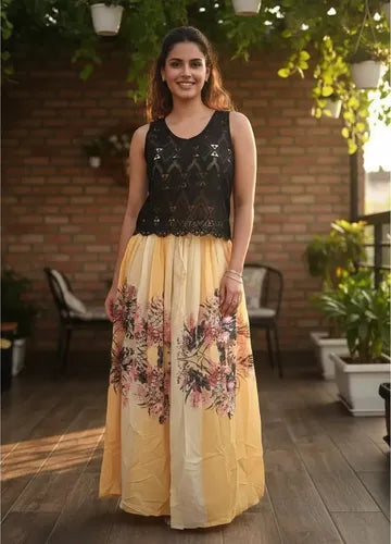 Blusa Musculosa Calada Importada  Negro Lisa Único
