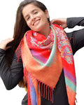 Pashmina Bufanda Bufandon Boho Mandalas Búlgaros Grande
