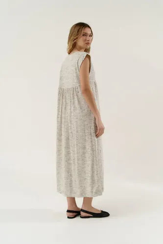 Vestido De Jersey Largo Escote En V