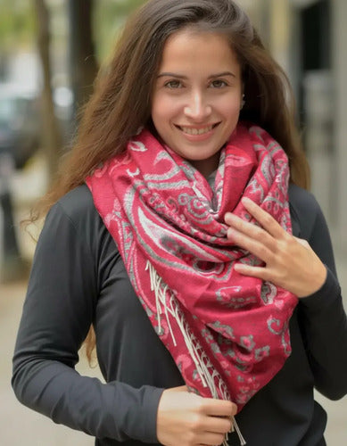Pashmina Bufanda Bufandon Boho Mandalas Búlgaros Grande