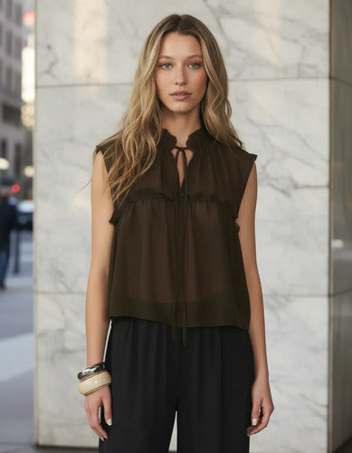 Blusa De Gasa