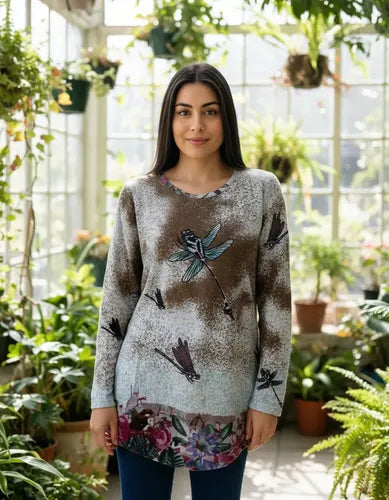 Sweater De Lanilla Con Estampa. Importados  Varios Modelos