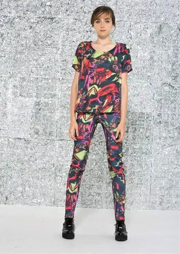 Pantalón De Diseño Prince Xs Colores Estampado 1