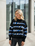 Sweater Tejido Rayado Colores
