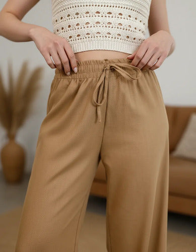 Pantalón Basico Palazzo De Lino