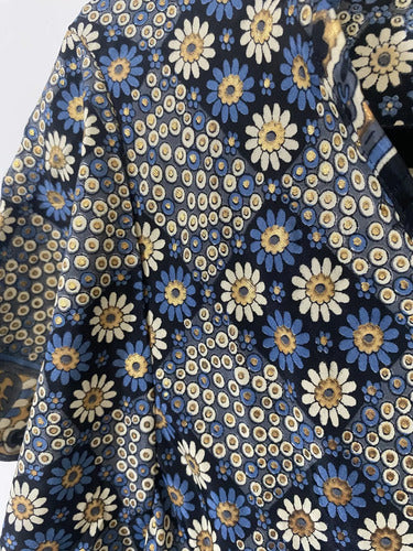 Vestido India Importado Seda Hindú Talle Grande Xxxl